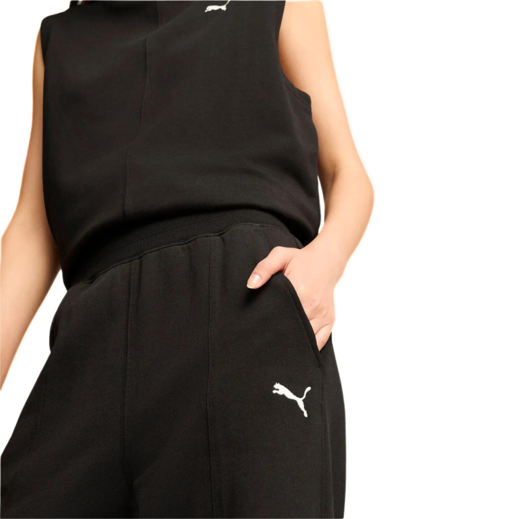 Puma HER Pantaloni Dritti - Black - immagine 3