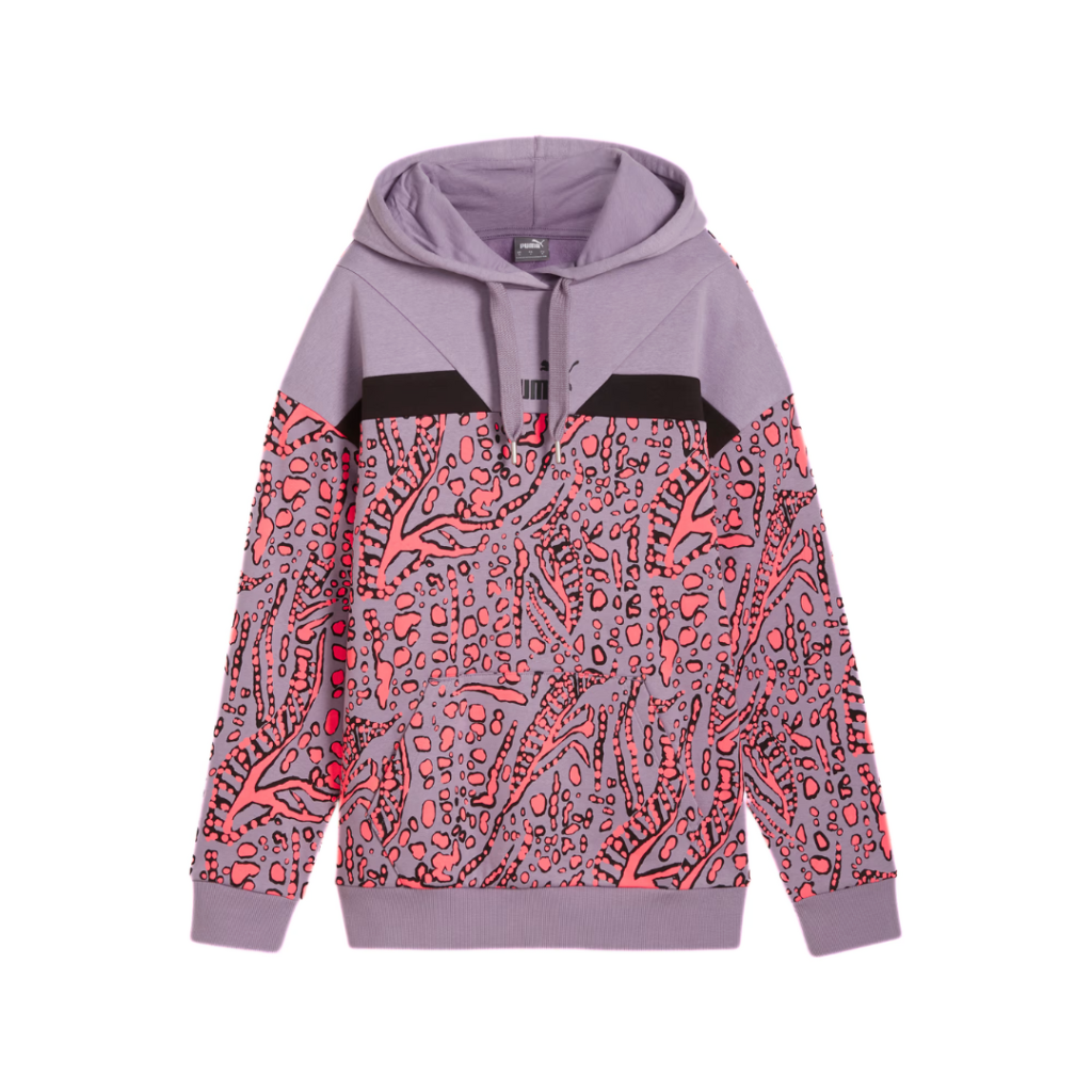 Puma HYPERNATURAL Felpa Con Cappuccio - Pale Plum - immagine 5
