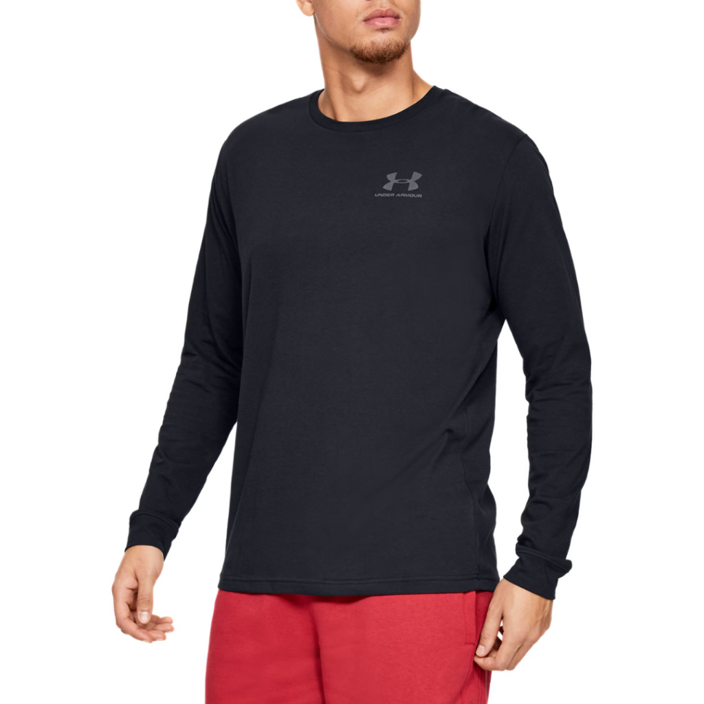 Under Armour Maglia a manica lunga UA Left Chest - Black