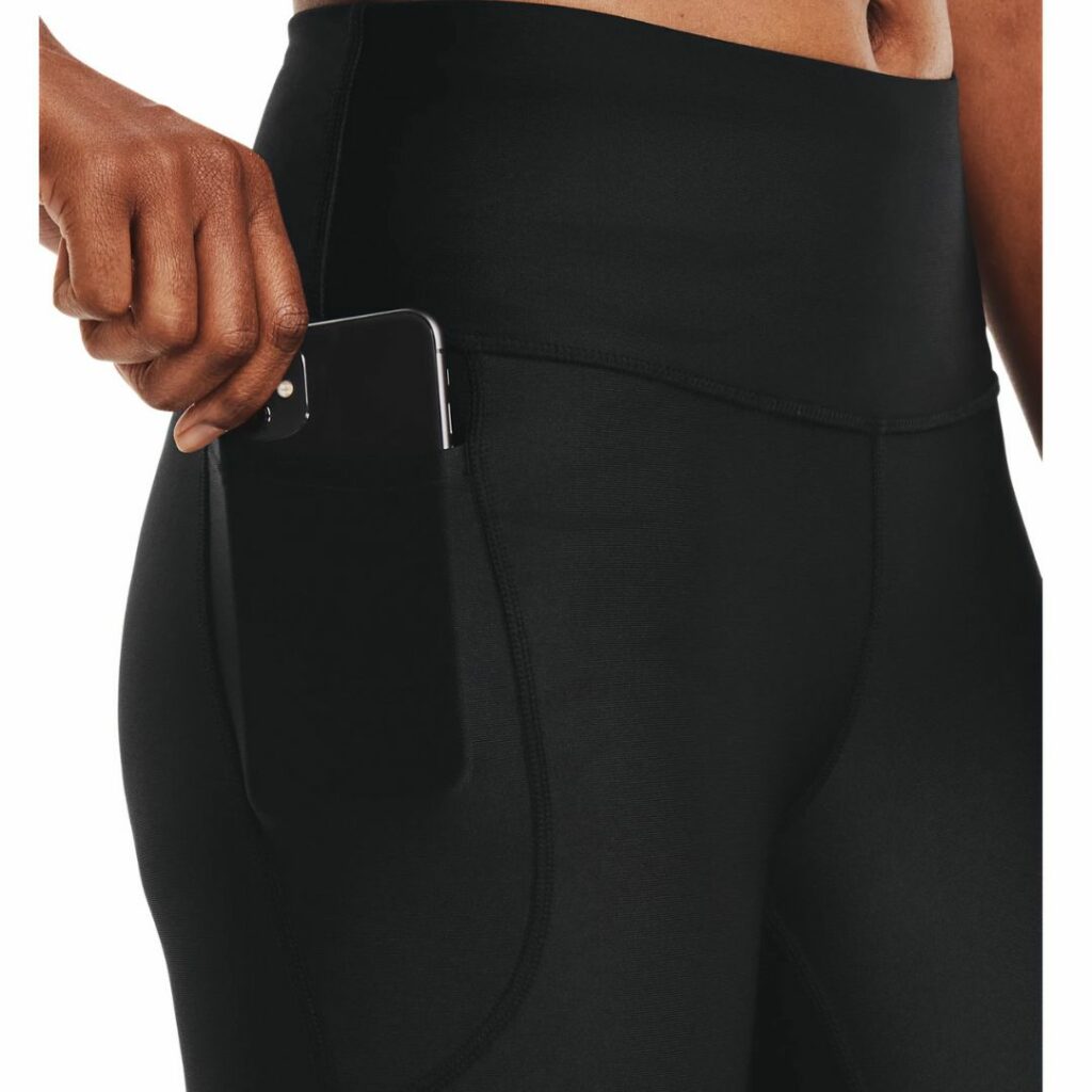 Under Armour Leggings Capri HeatGear®- Black/White - immagine 3