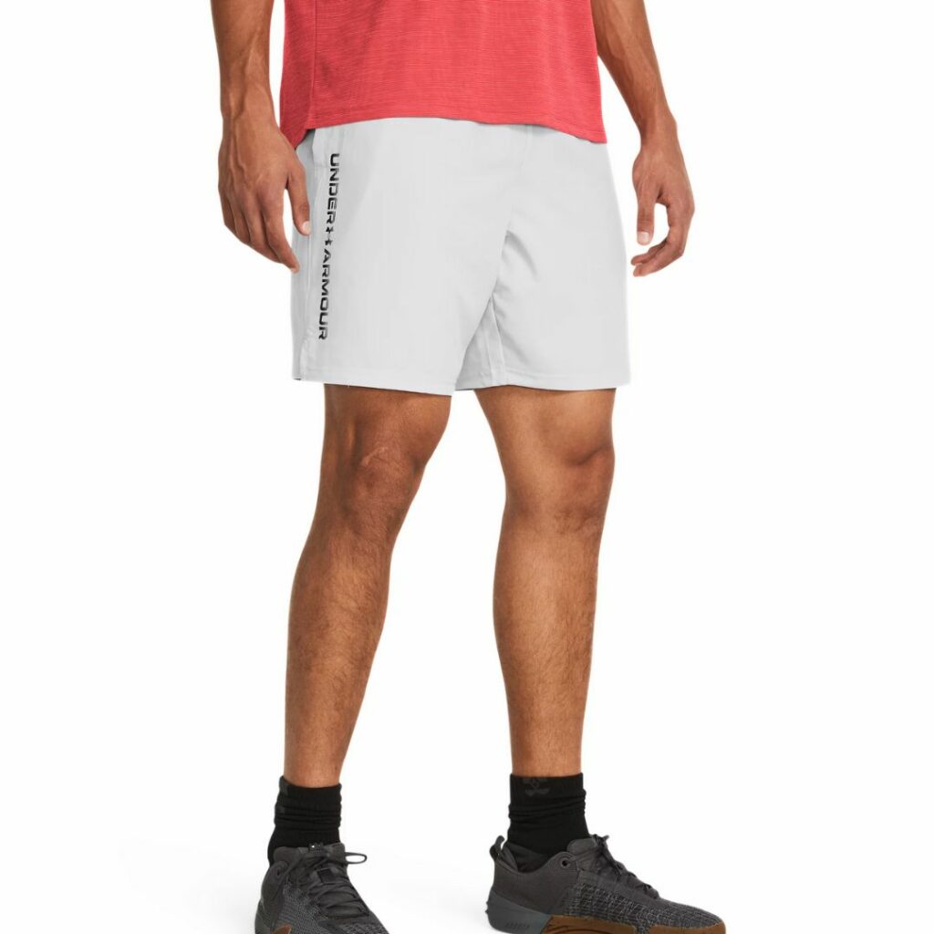 Under Armour Pantaloncini Tech™ Woven - Halo Gray/Black - immagine 2