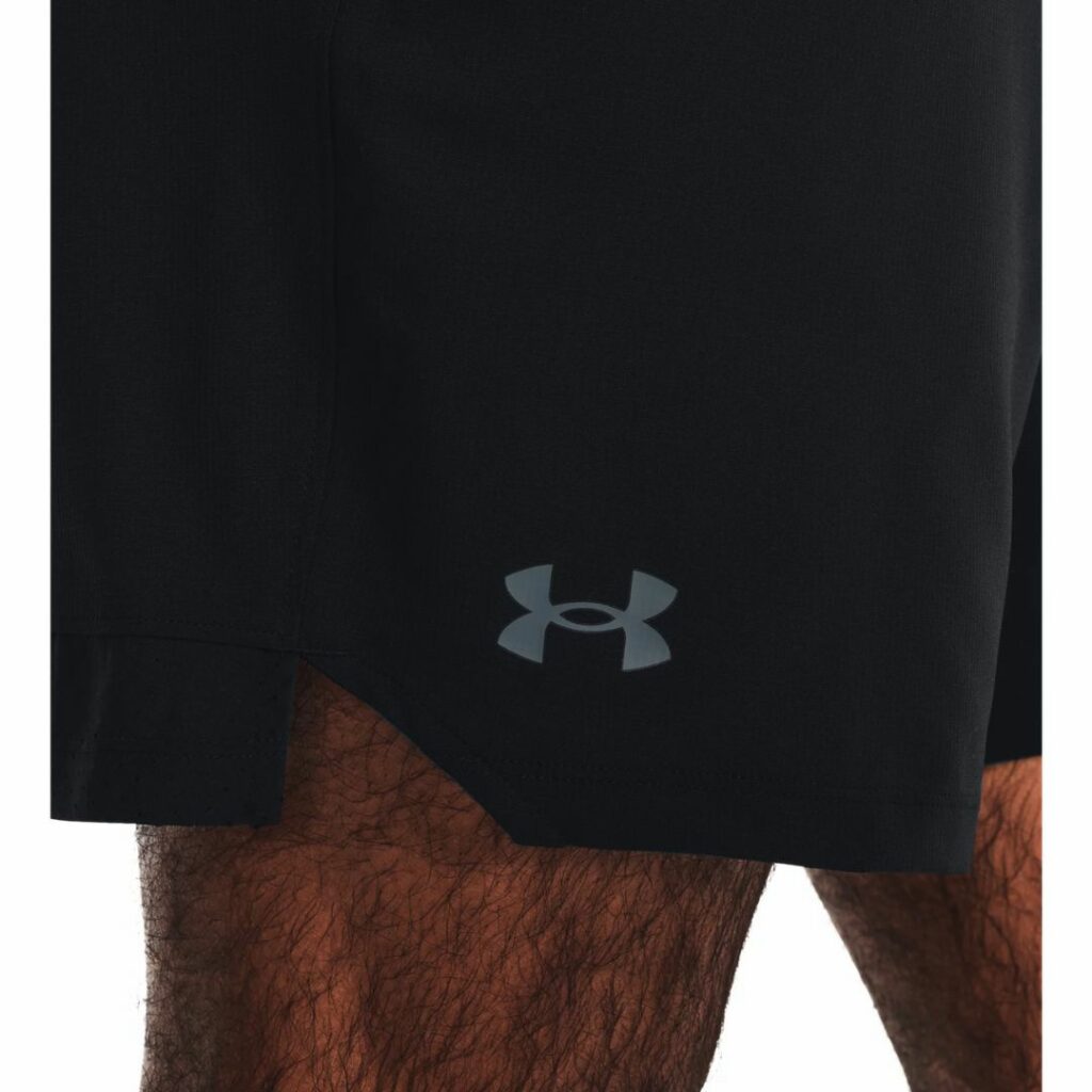 Under Armour Pantaloncini Vanish Woven 15 cm - Black/Pitch Gray - immagine 3