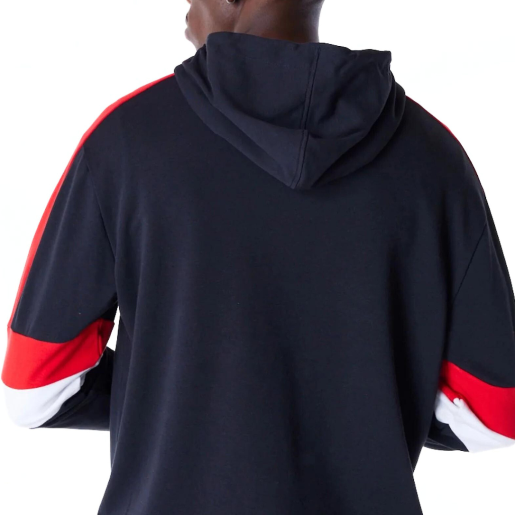 New Era Felpa Chicago Bulls Colour Block - Bleu/Red - immagine 5
