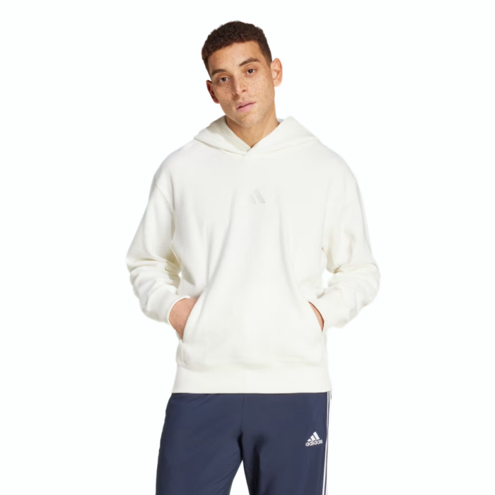 Adidas Felpa Cappuccio ALL SZN Fleece Graphic - White