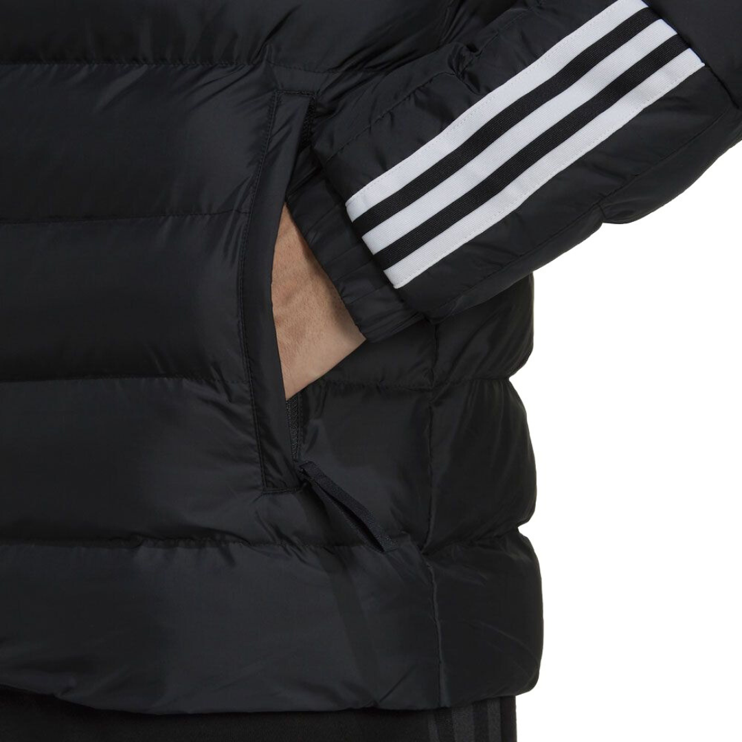 Adidas Giubbotto ITAVIC 3 Stripes Black White Spedizione 24h