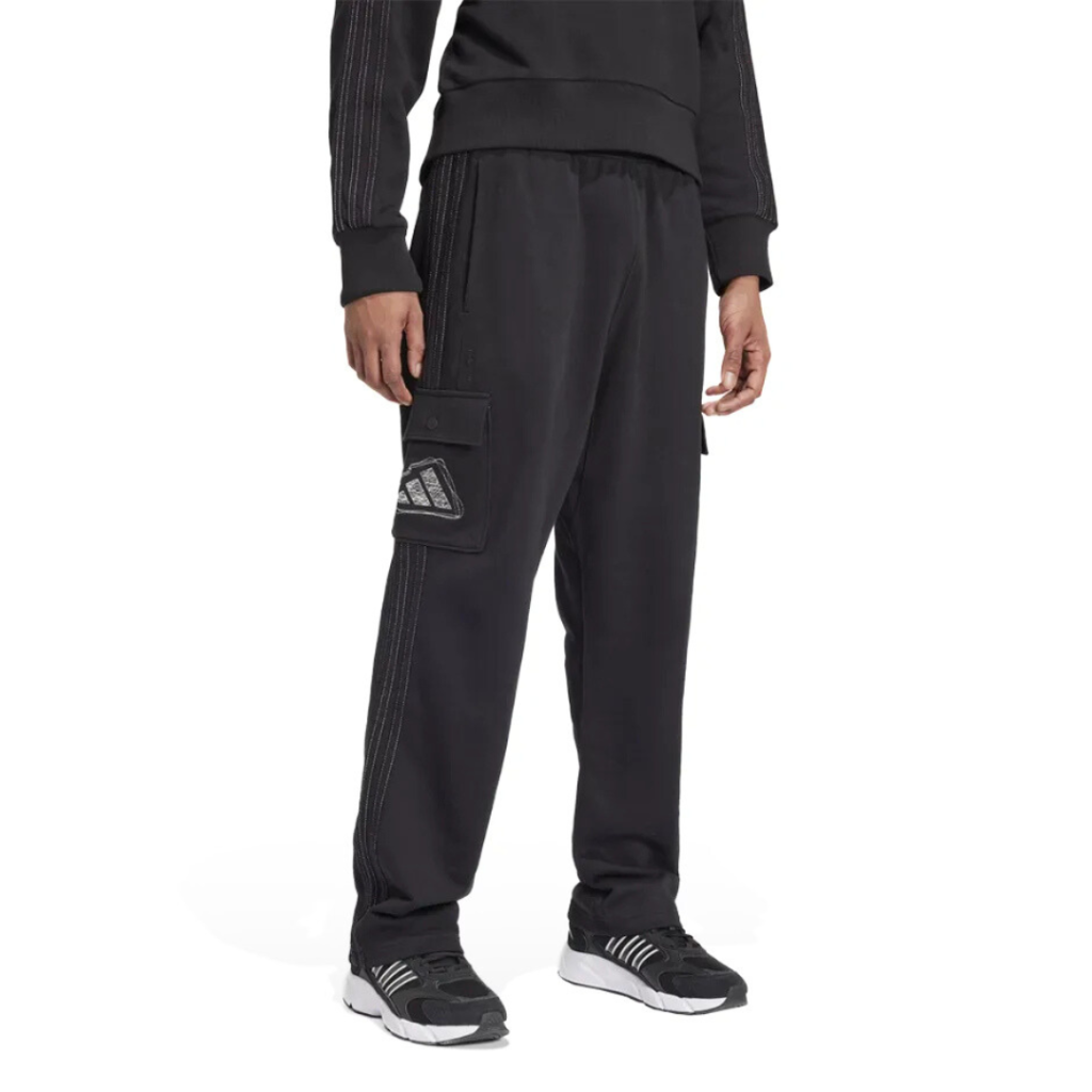 Adidas Pantaloni tuta cotone All SZN - Black