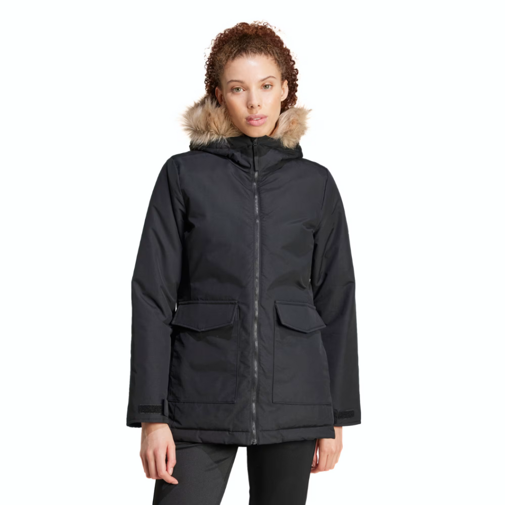 Adidas Parka Paveric Fur - Black