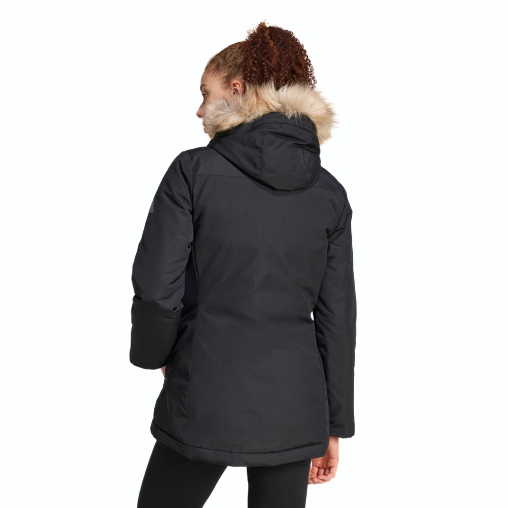Adidas Parka Paveric Fur - Black - immagine 3