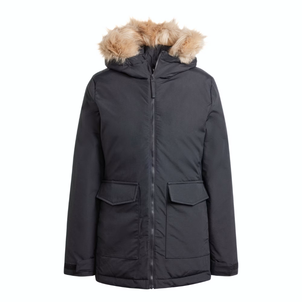 Adidas Parka Paveric Fur - Black - immagine 4
