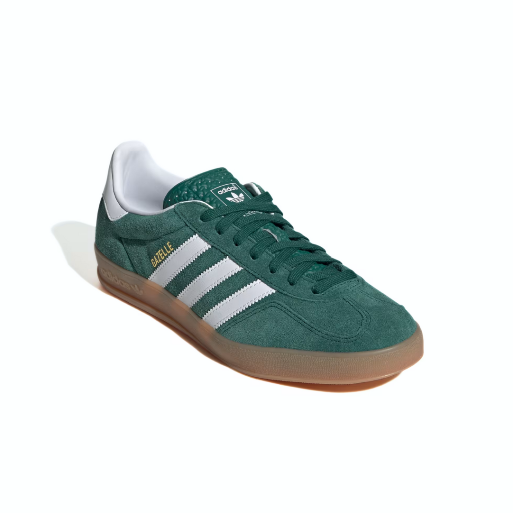 Adidas Gazelle Indoor - Collegiate Green/White/Gum - immagine 2