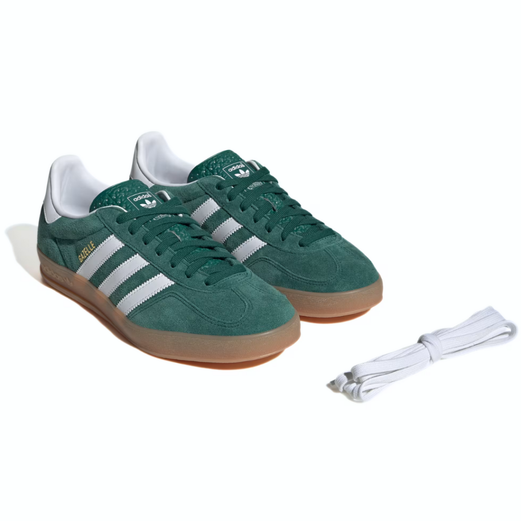 Adidas Gazelle Indoor - Collegiate Green/White/Gum