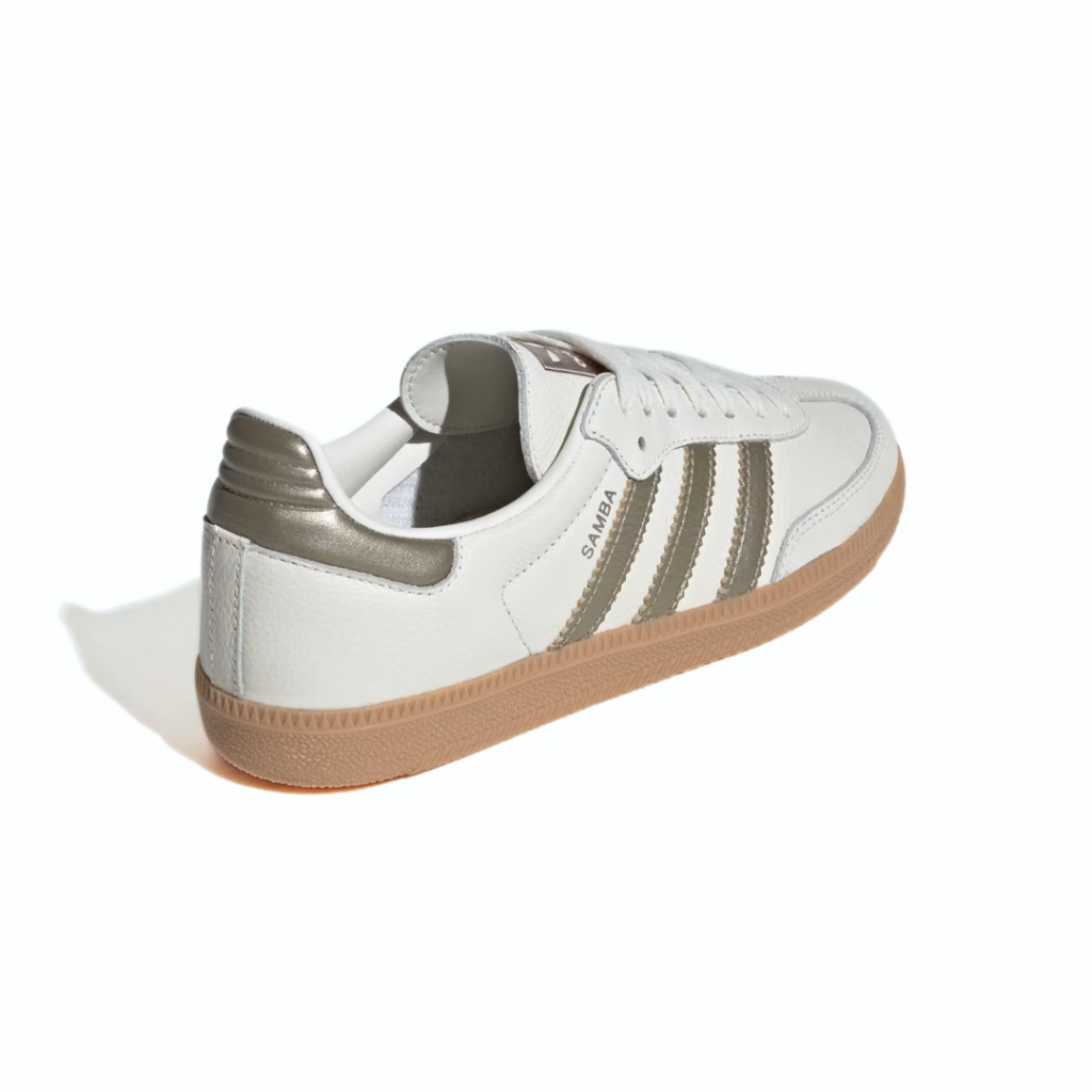 Adidas Samba OG - Off White/Cyber Metallic/Wonder Gold Met - immagine 3