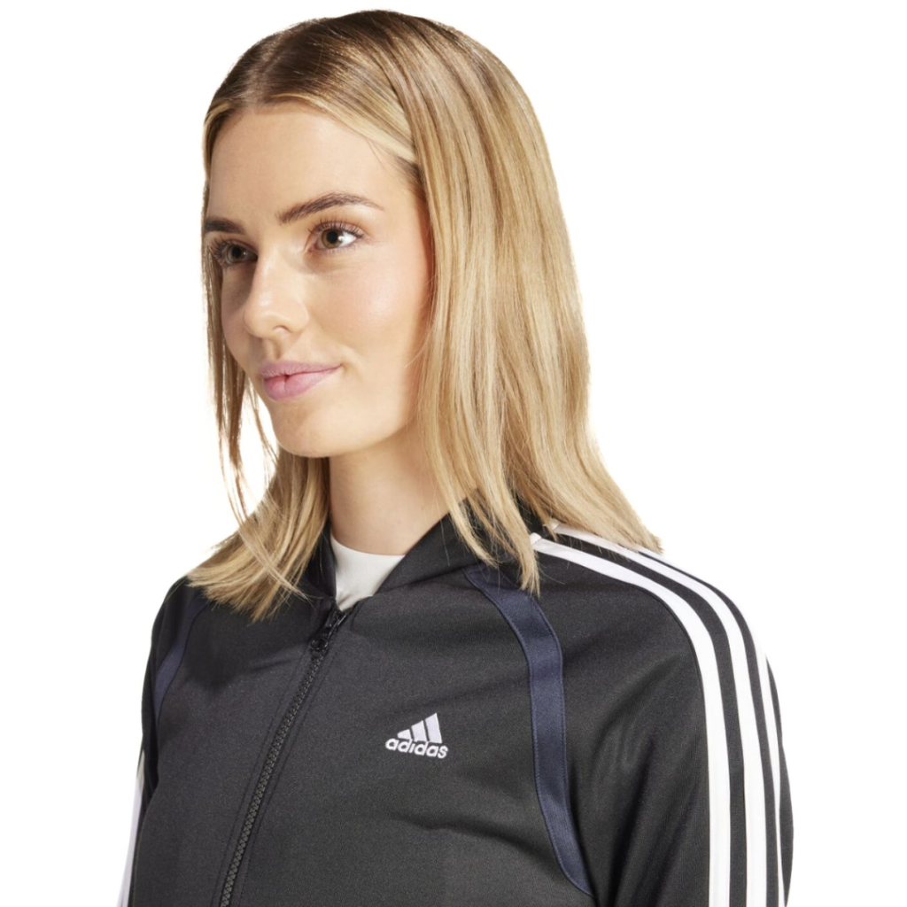 Adidas Tuta Completa Teamsport - Black/White - immagine 3