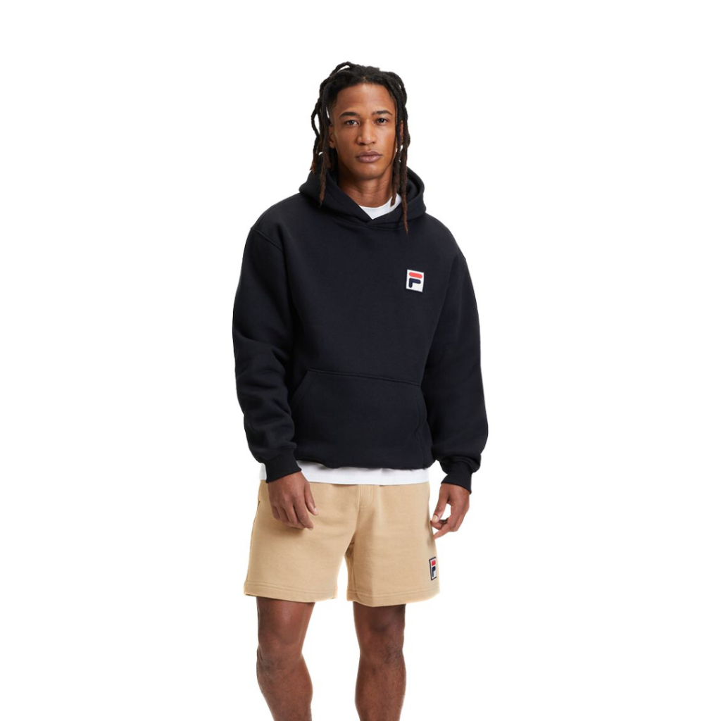 Fila Borgholm Felpa Con Cappuccio - Black - immagine 2