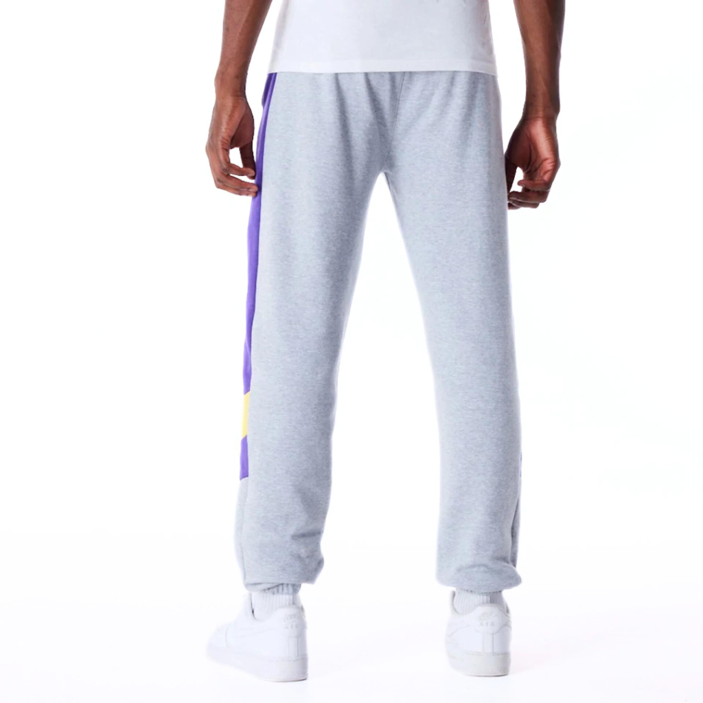 New Era Pantalone LA Lakers NBA in pile Grey/Ice - immagine 3
