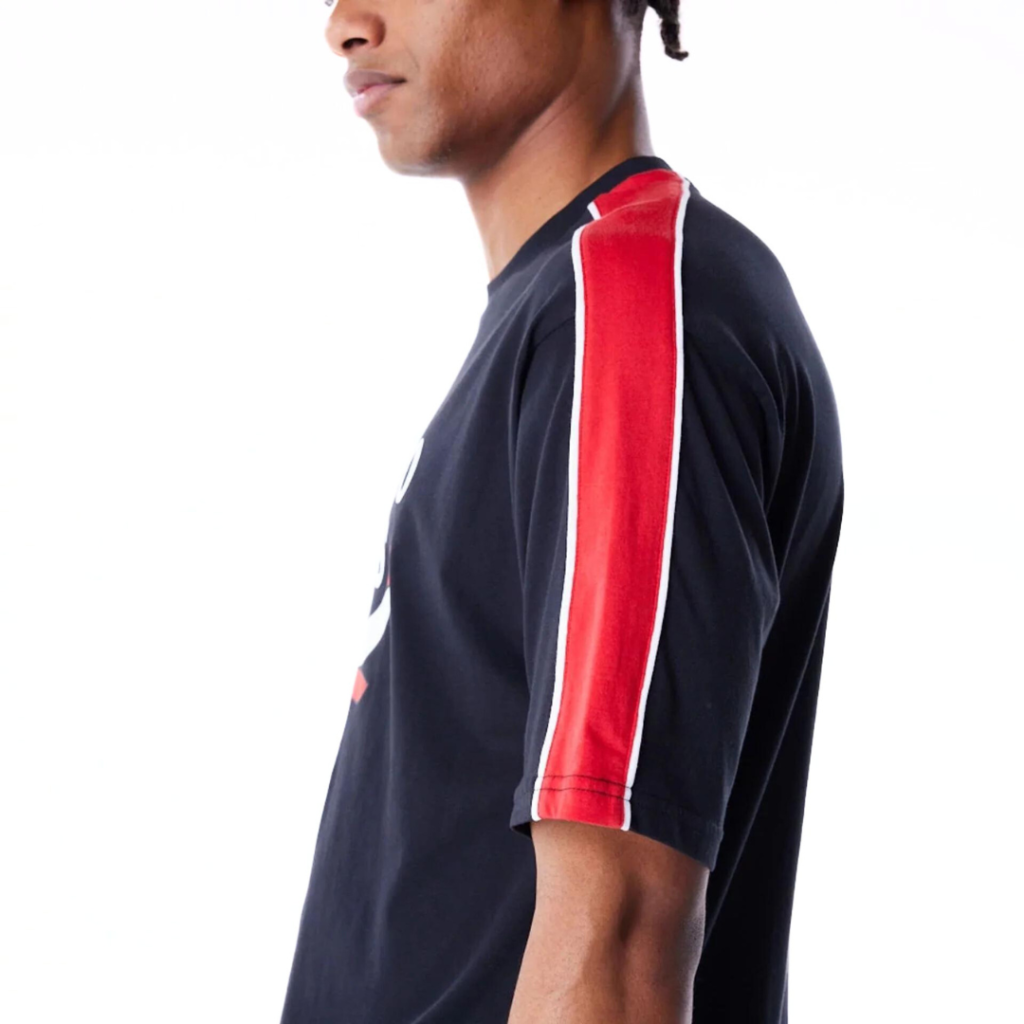 New Era T-Shirt Chicago Bulls NBA Pane - Blue/ Red - immagine 4
