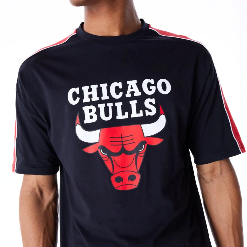 New Era T-Shirt Chicago Bulls NBA Pane - Blue/ Red - immagine 2