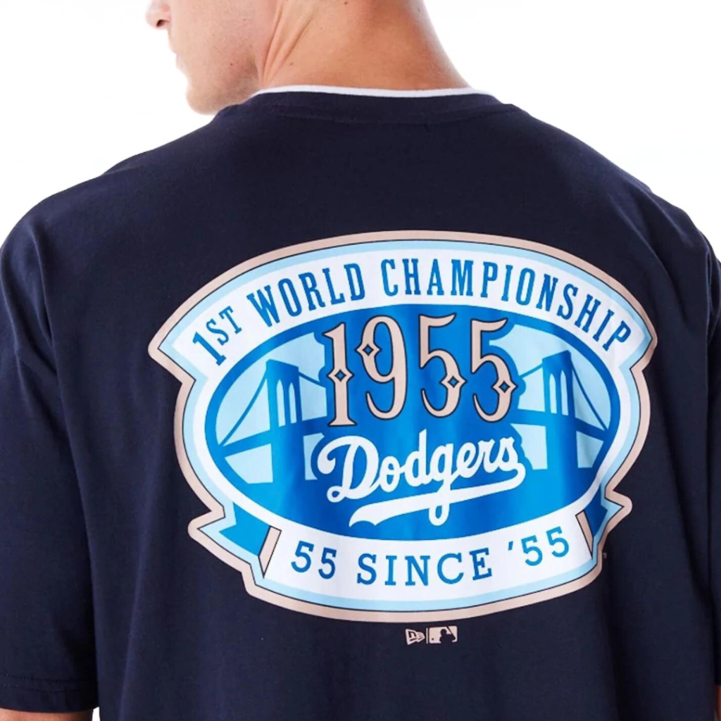 New Era T-Shirt LA Dodgers World Series - Blu/Navy - immagine 2