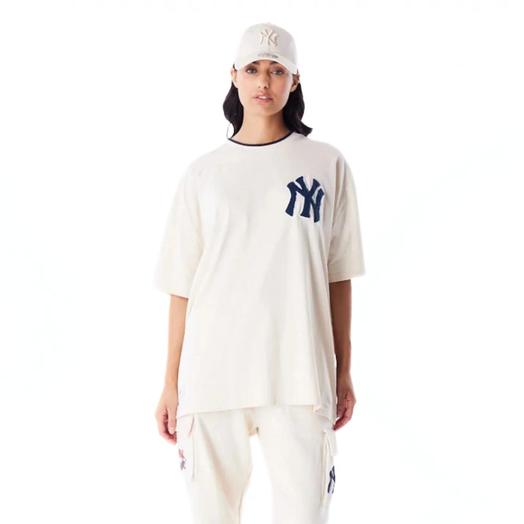New Era T-Shirt New York Yankees World Series - Cream - immagine 5