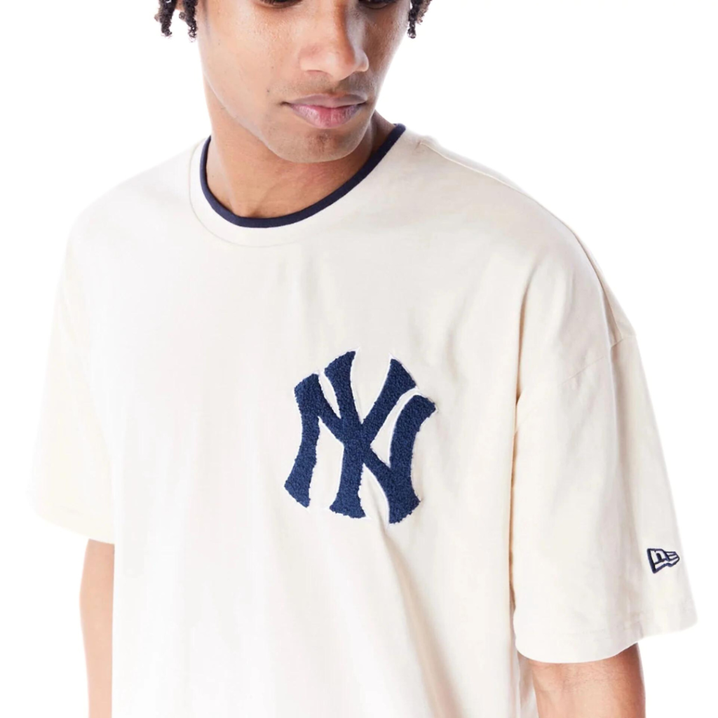 New Era T-Shirt New York Yankees World Series - Cream - immagine 2
