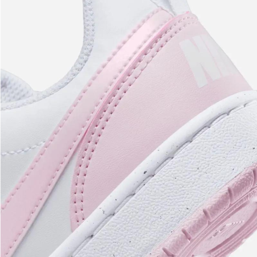 Nike Court Borough Low Recraft (gs) - White/Pink - immagine 3