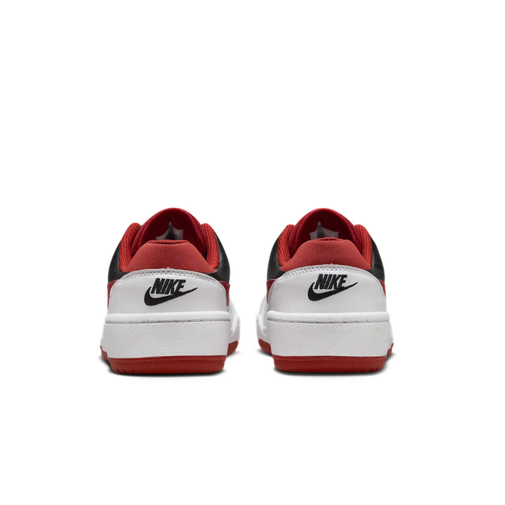 Nike Full Force Low White / Red - immagine 5