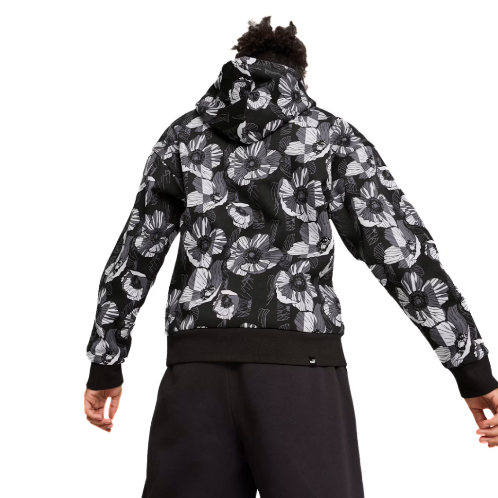 Puma ESS+ Class Act Felpa con cappuccio e grafica - Black/White - immagine 3