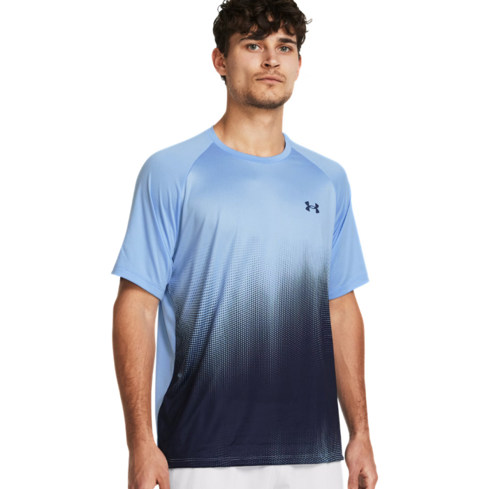 Under Armour T-Shirt Tech™ Fade - Horizon Blue/Midnight Navy