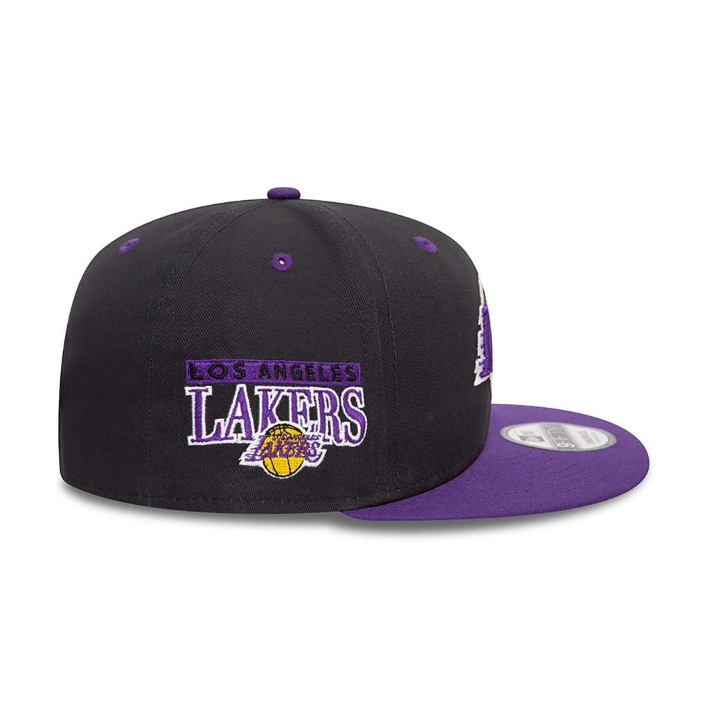 Cappello New Era 9FIFTY LA Lakers NBA Team Colour - Black - immagine 2