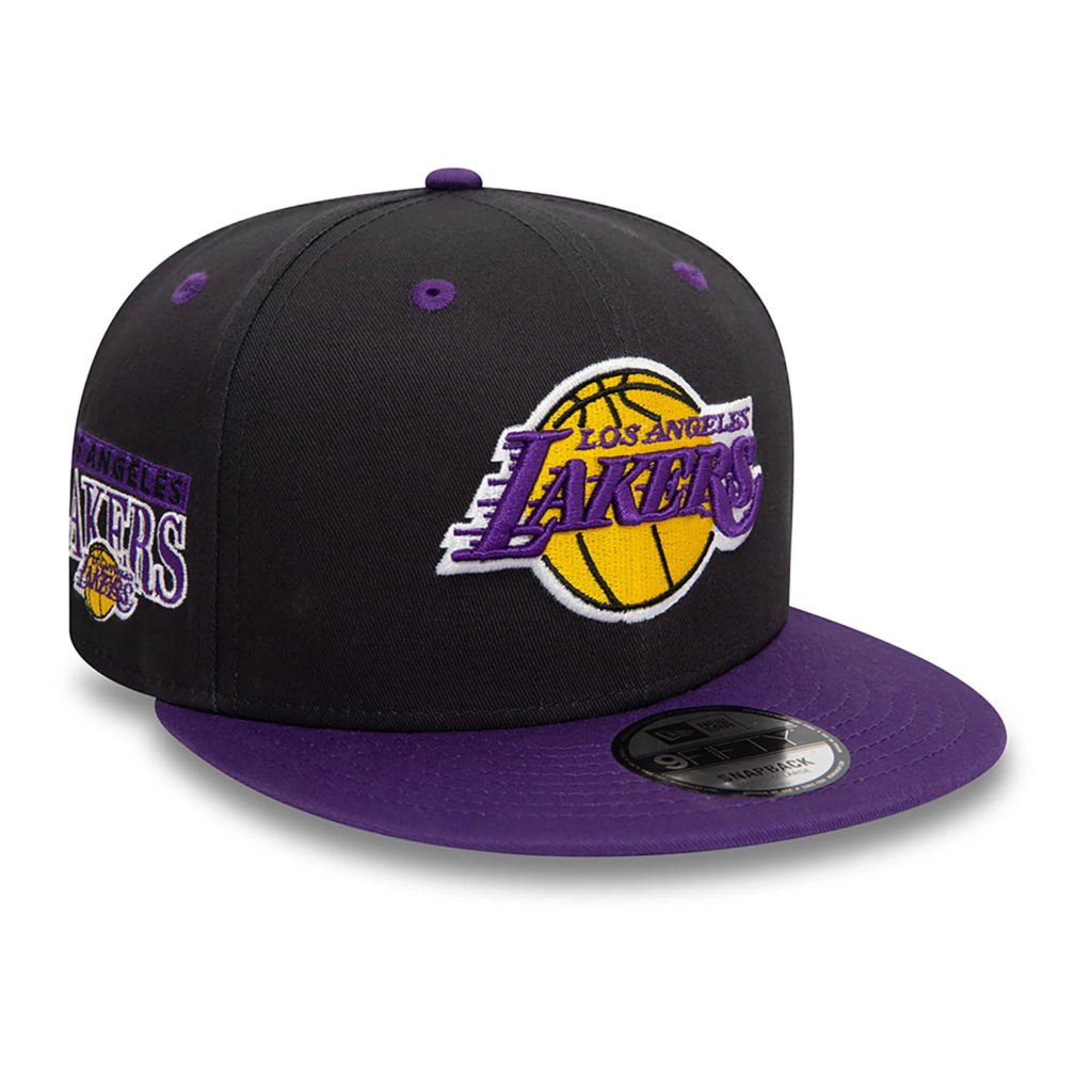 Cappello New Era 9FIFTY LA Lakers NBA Team Colour - Black - immagine 6