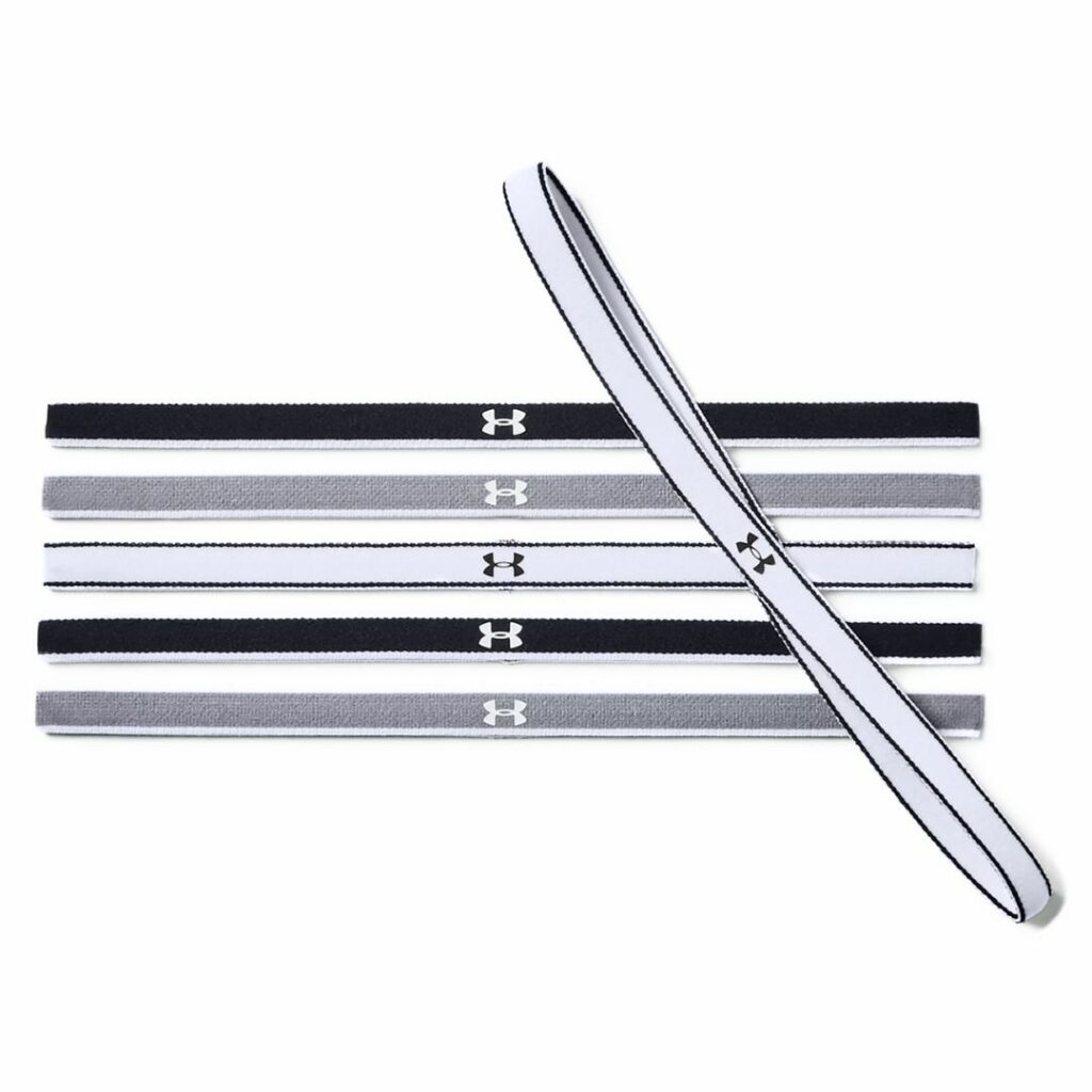 Under Armour Fascia Per Capelli - Black/Grey/White