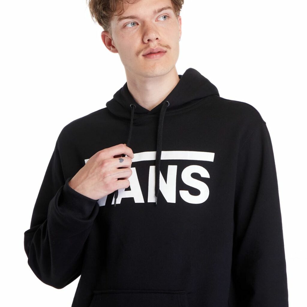 Vans Classic III Felpa Con Cappuccio - Black - immagine 3