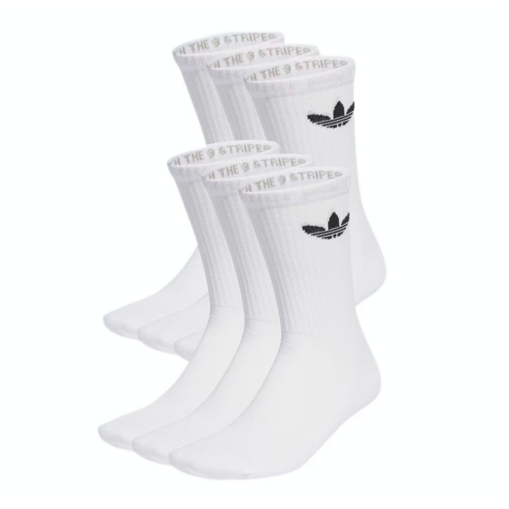 Adidas Calze Trefoil Cushioned (6 paia) - White