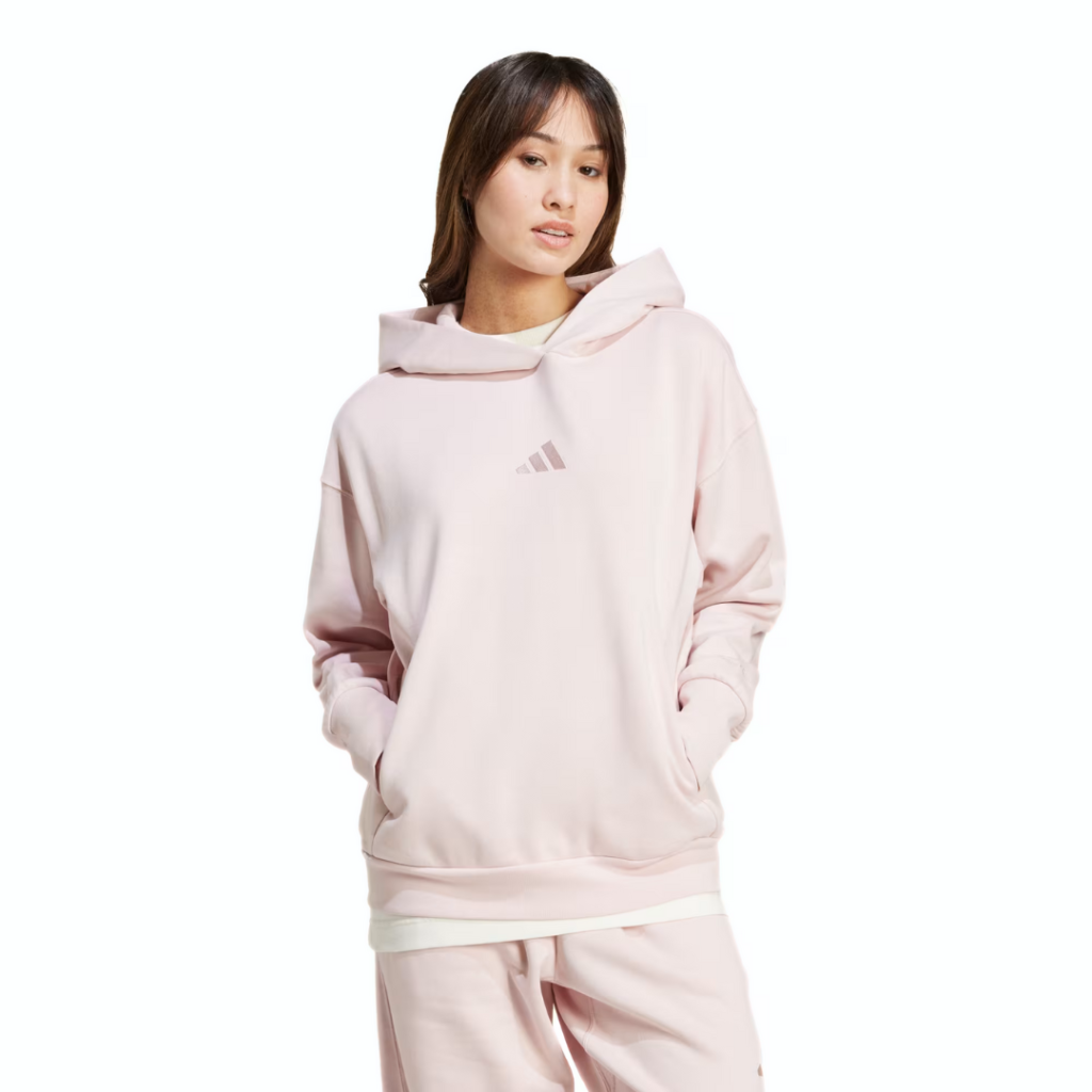 Adidas Felpa Con Cappuccio ALL SZN - Sandy Pink