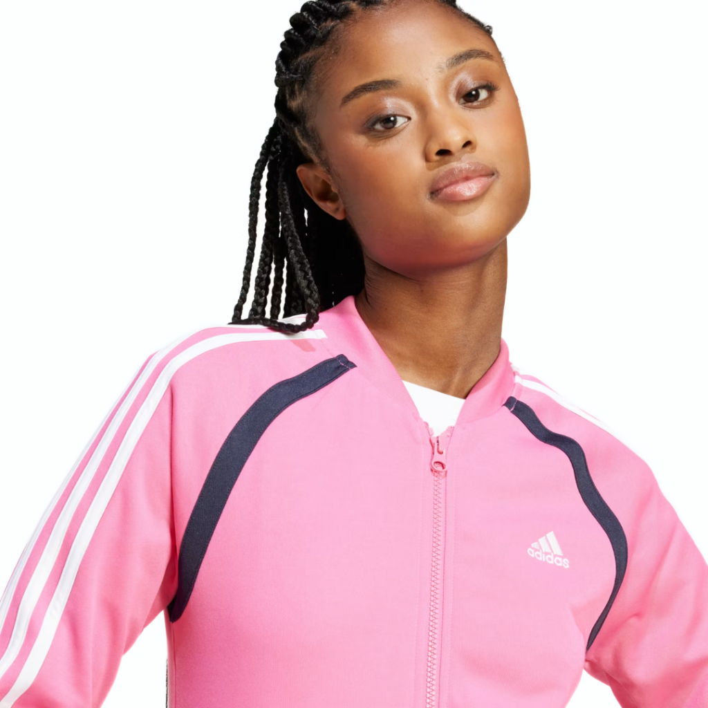 Adidas Tuta Teamsport - Pulse Magenta/White - immagine 3