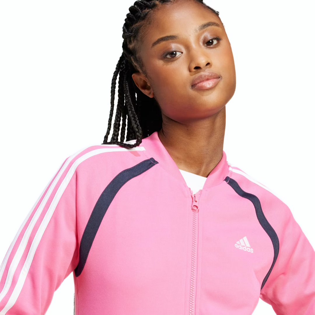 Adidas Tuta Teamsport Pulse Magenta White Spedizione 24h