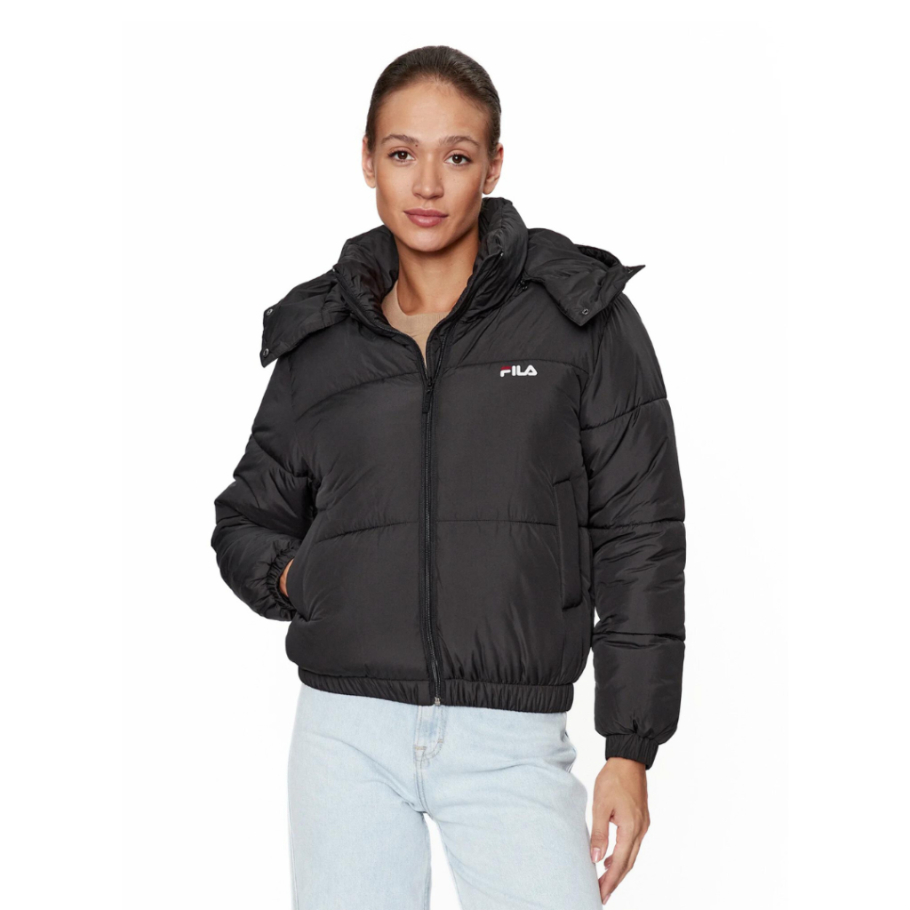 Fila Buchen Piumino Crop - Black