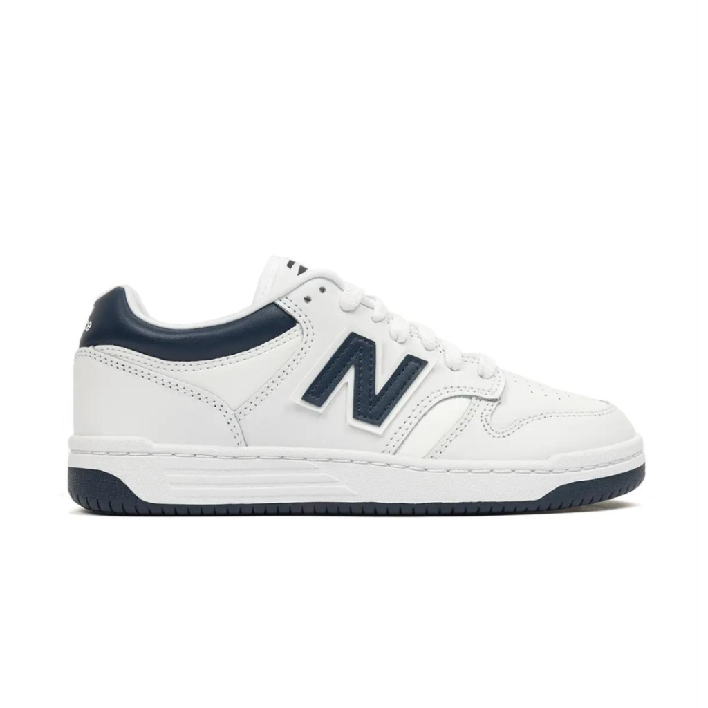 New Balance 480 J - White/Navy