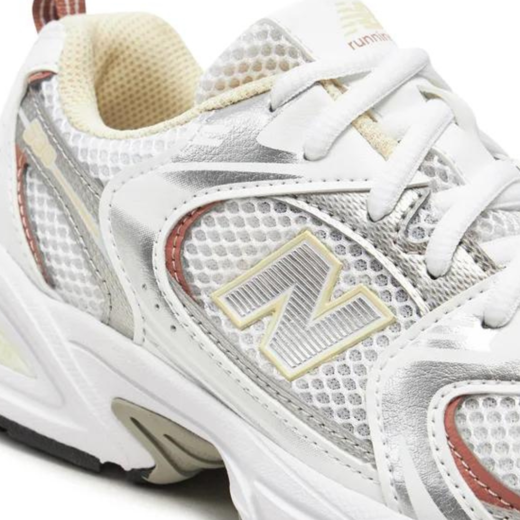 New Balance 530 - White/Metallic Silver/Rose Gold - immagine 3