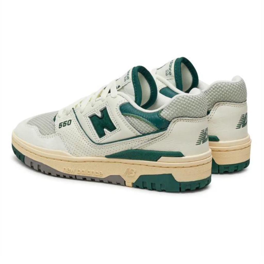 New Balance 550 - Sea Salt/Marsh Green - immagine 4