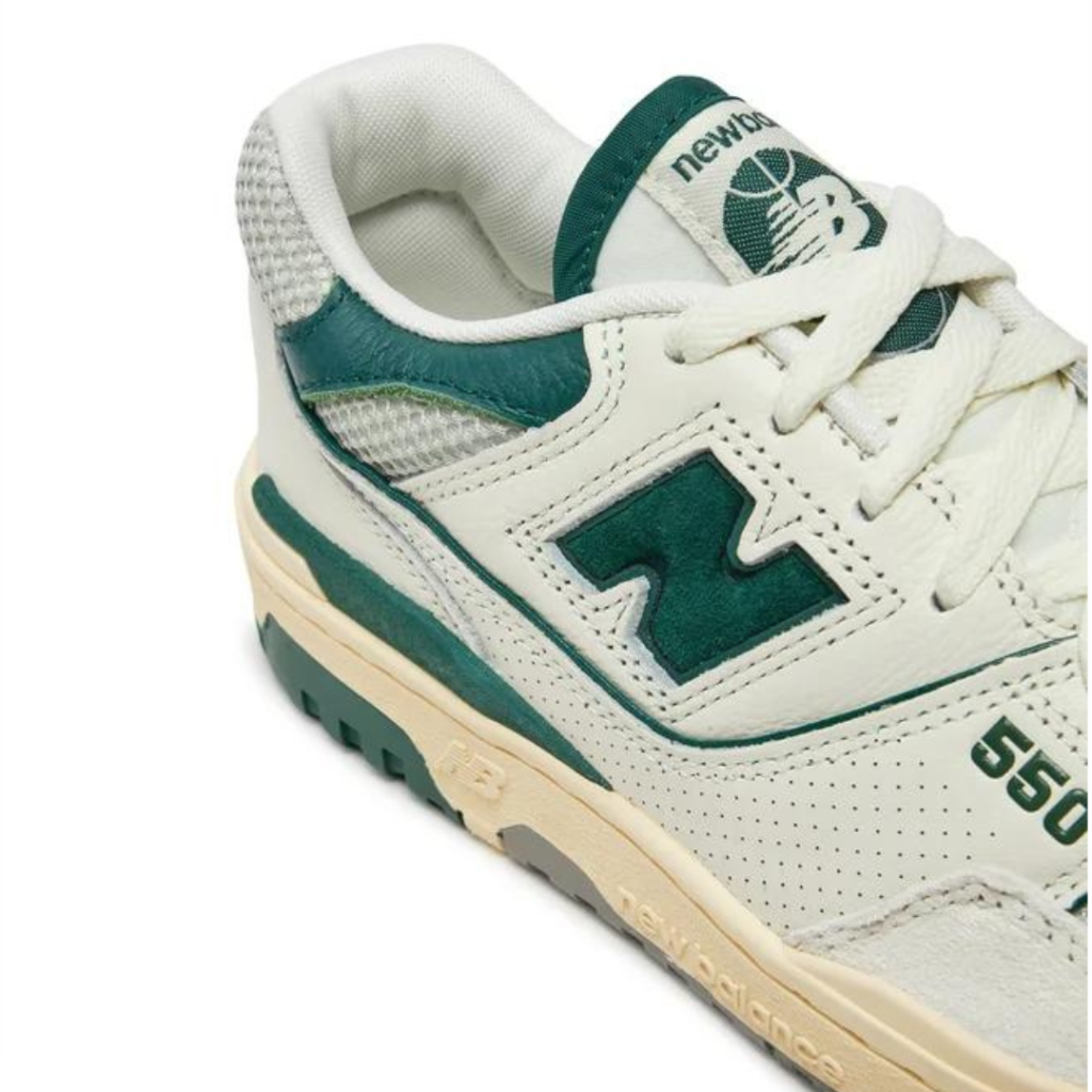 New Balance 550 - Sea Salt/Marsh Green - immagine 3