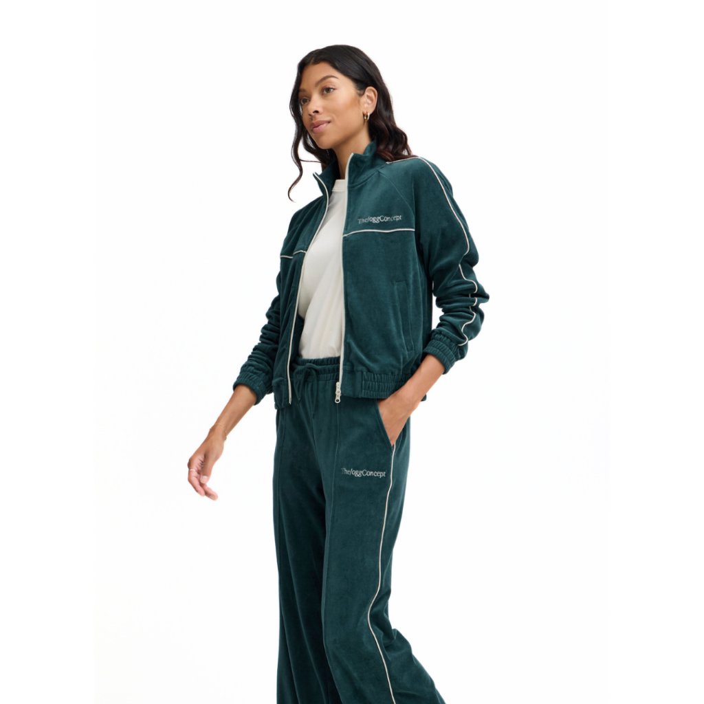 TheJoggConcept Cardigan JCSUNNA - Deep Teal Mix - immagine 3