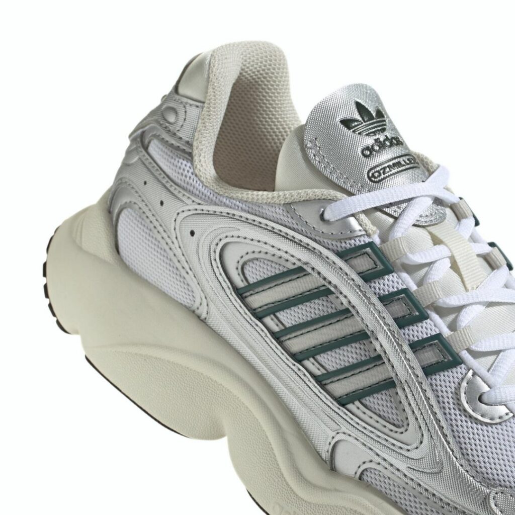 Adidas Ozmillen - Silver Metallic/Mineral Green/Grey One - immagine 4