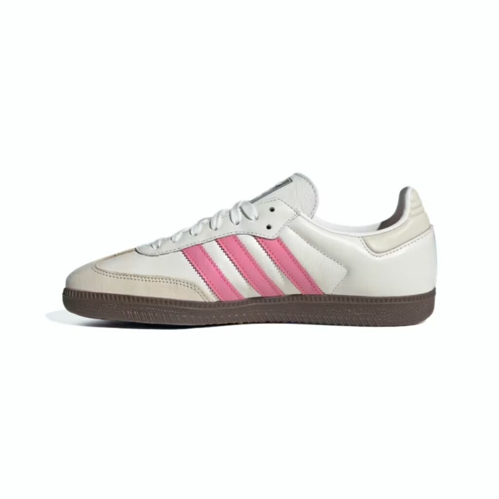 Adidas Samba OG - White/Lucid Pink/Wonder White - immagine 3