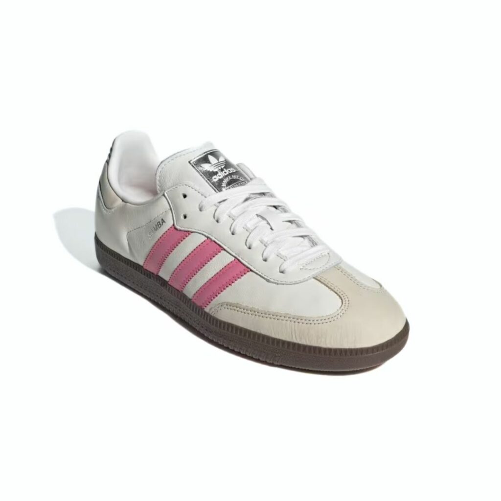 Adidas Samba OG - White/Lucid Pink/Wonder White - immagine 4