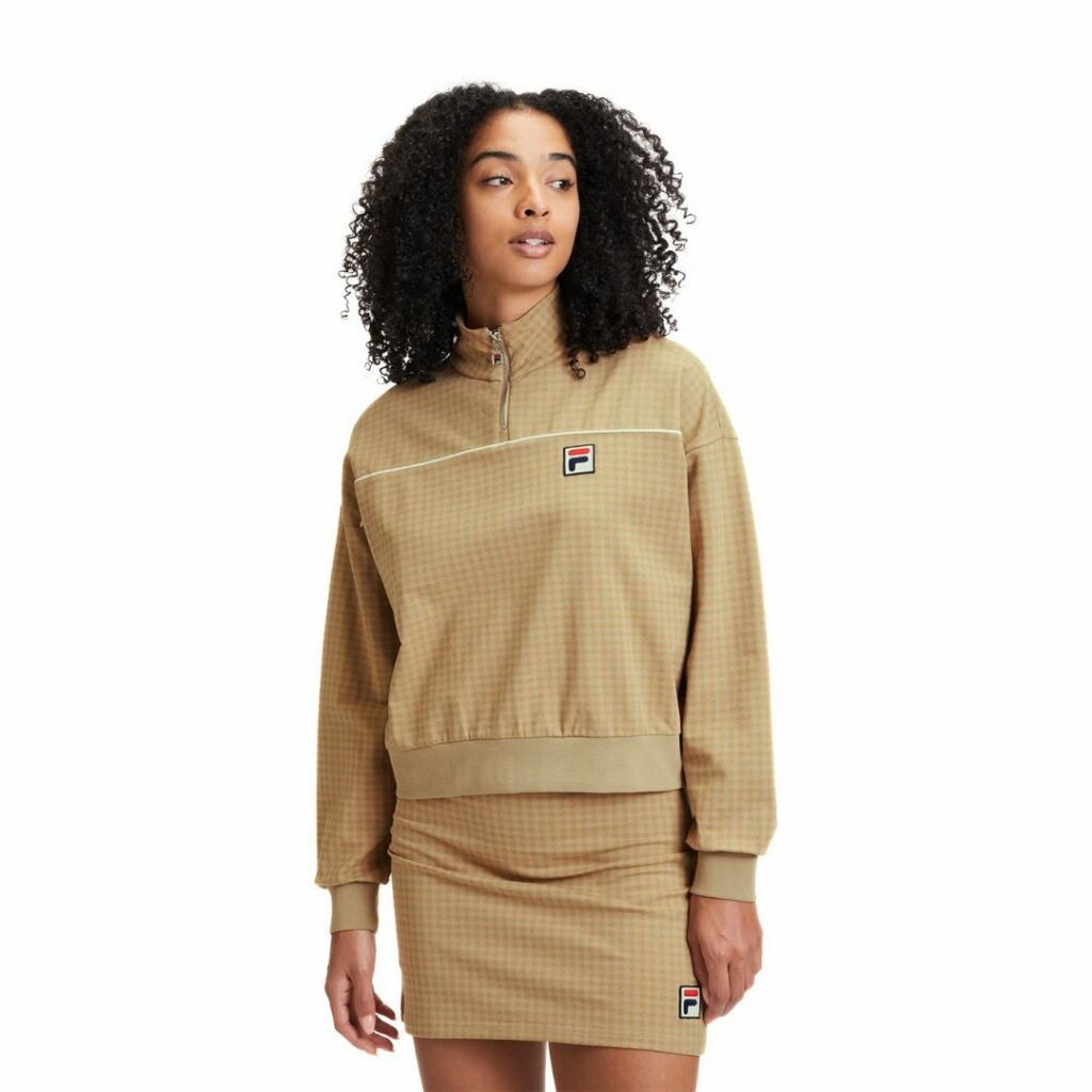 Fila Felpa Half-Zip Liebau Aop - Beige