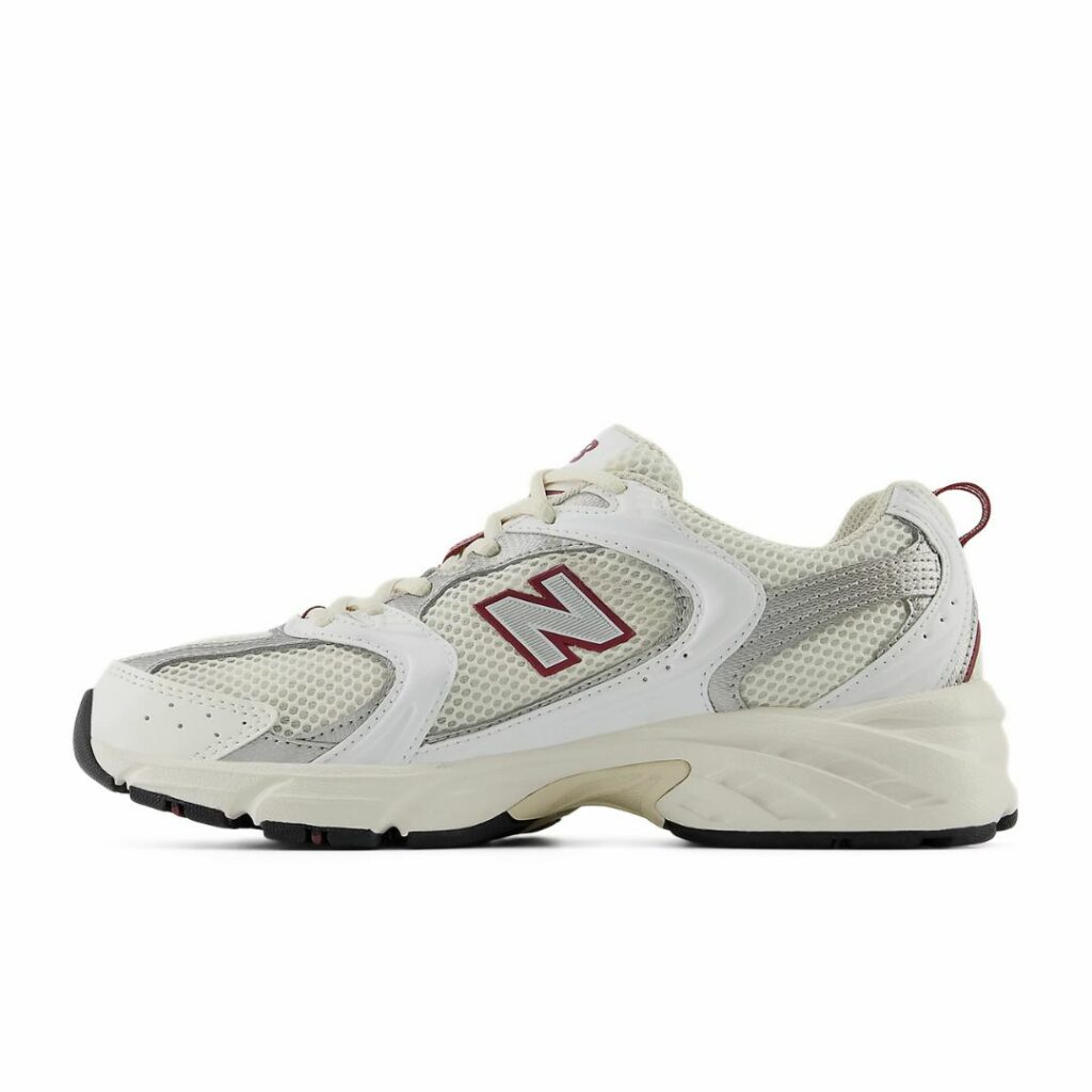 New Balance 530 - Sea Salt/White/Mercury Red - immagine 3