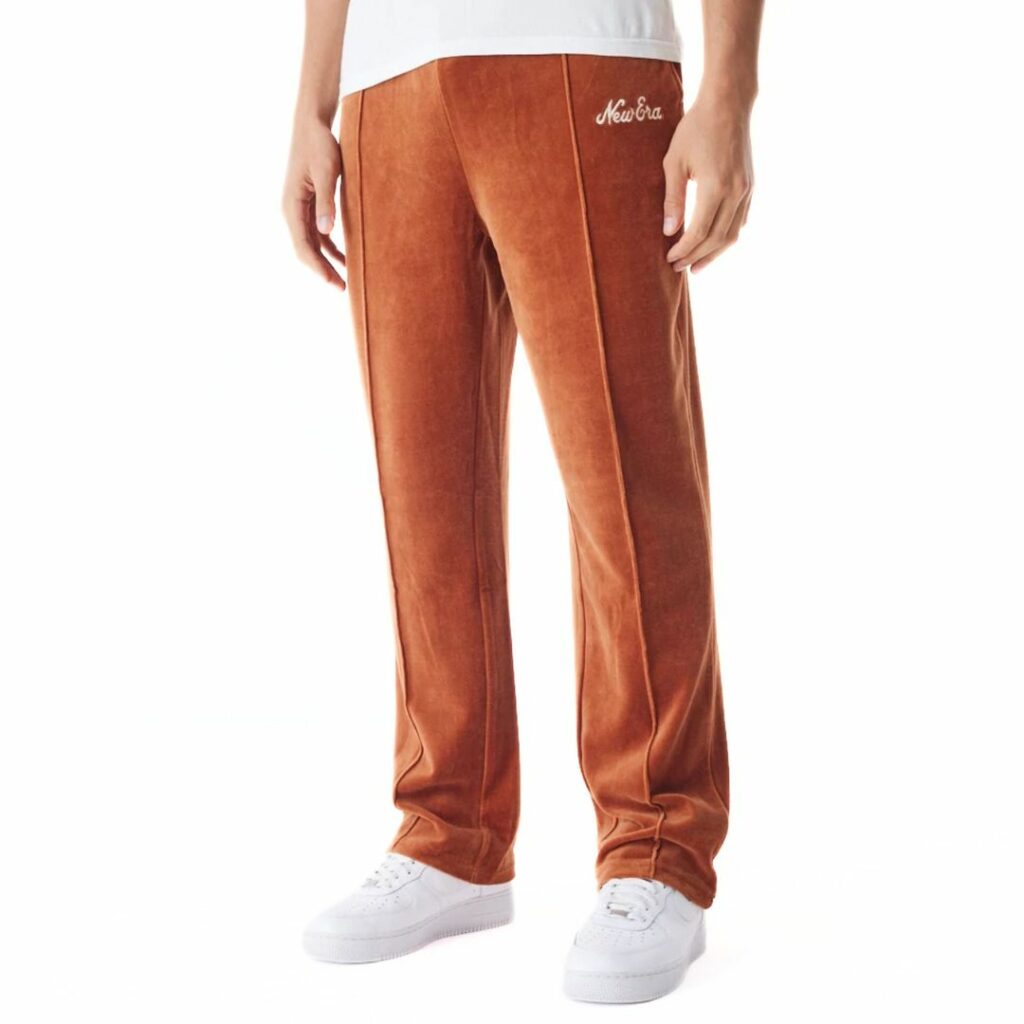 New Era Pantaloni In Velluto - Brown