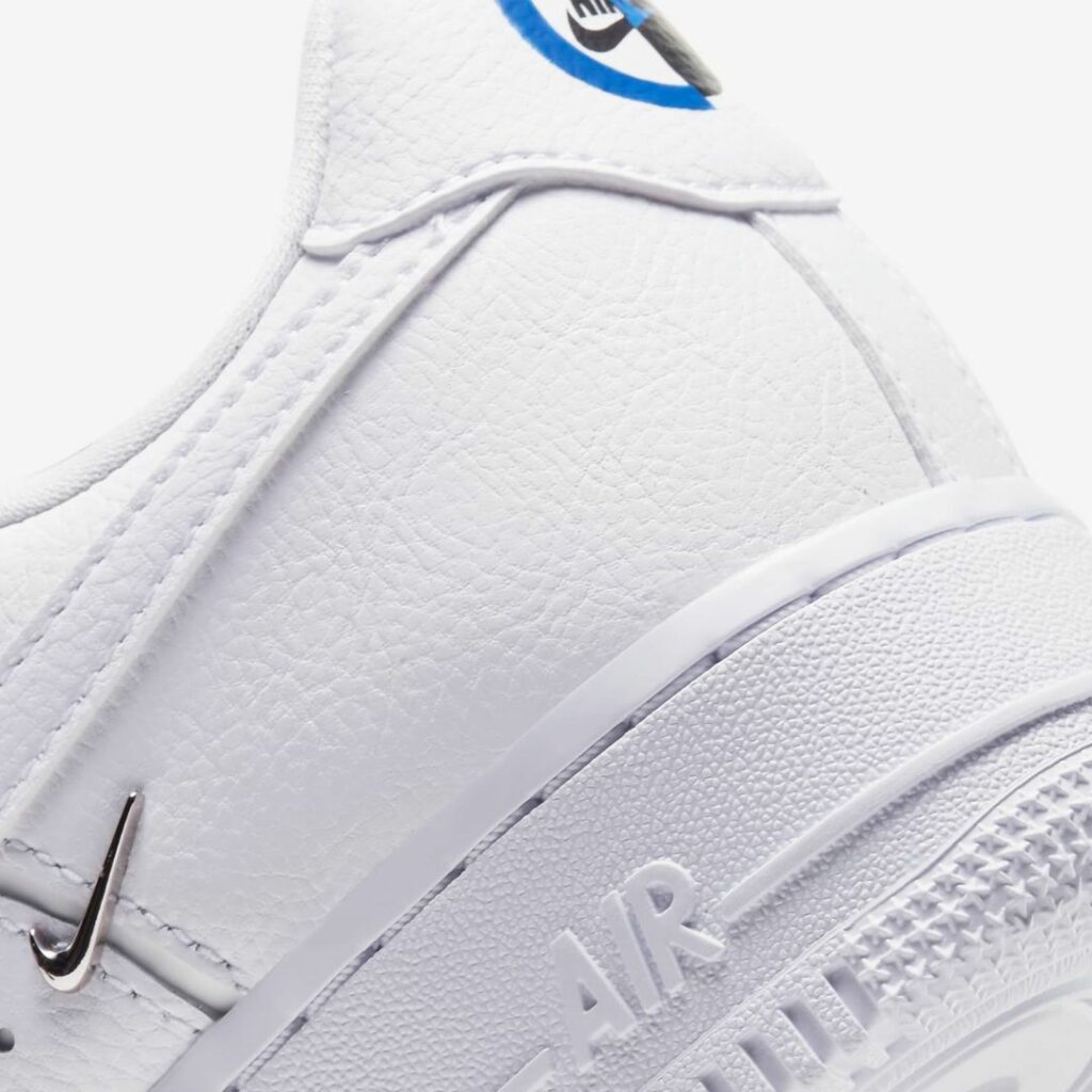 Nike Air Force 1 '07 LX - White/Hyper Royal/Black - immagine 7