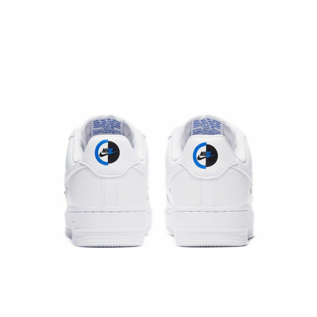 Nike Air Force 1 '07 LX - White/Hyper Royal/Black - immagine 4